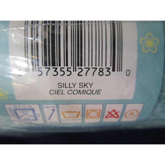 Bernat Lu Lu Silly Sky Three Skeins New Sealed Nylon Machine Washable - Picture 6 of 10